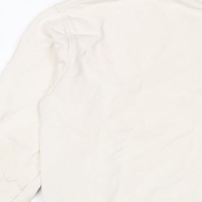 Tiger of Sweden Womens White Cotton Pullover Sweatshirt Size S Pullover