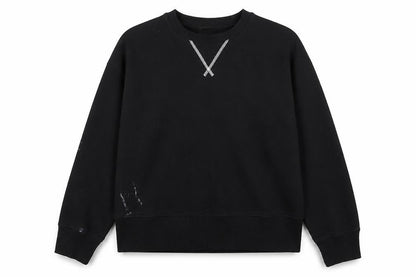Carolyn Donnelly Womens Black Cotton Pullover Sweatshirt Size M Pullover