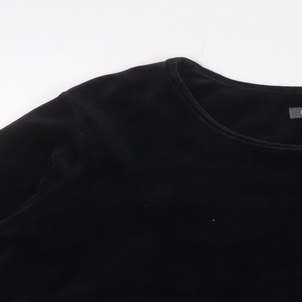 Hawkshead Womens Black Polyester Pullover Sweatshirt Size 20 Pullover