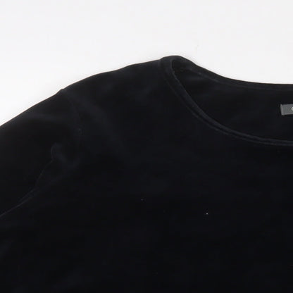 Hawkshead Womens Black Polyester Pullover Sweatshirt Size 20 Pullover