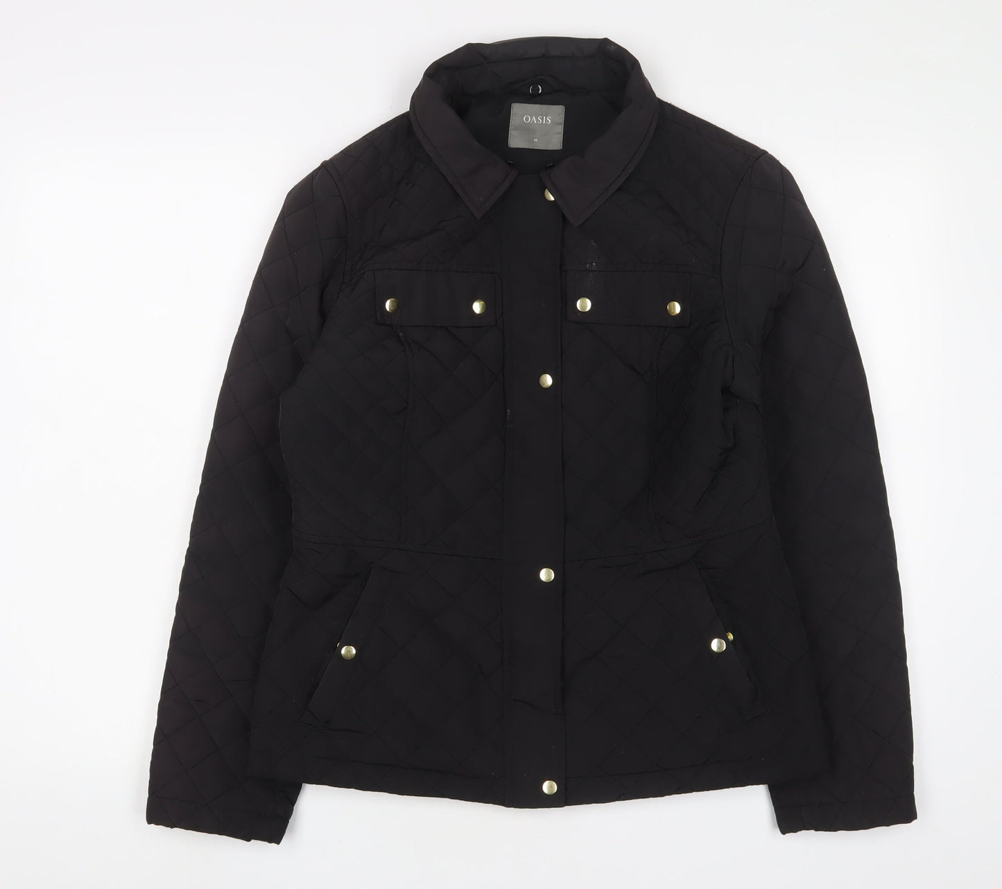 Mens UK Size M Oasis Black Jacket