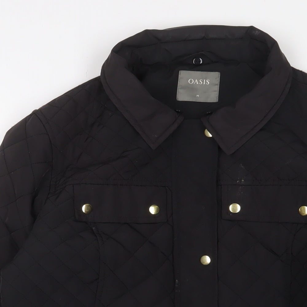 Mens UK Size M Oasis Black Jacket