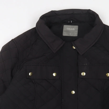 Mens UK Size M Oasis Black Jacket