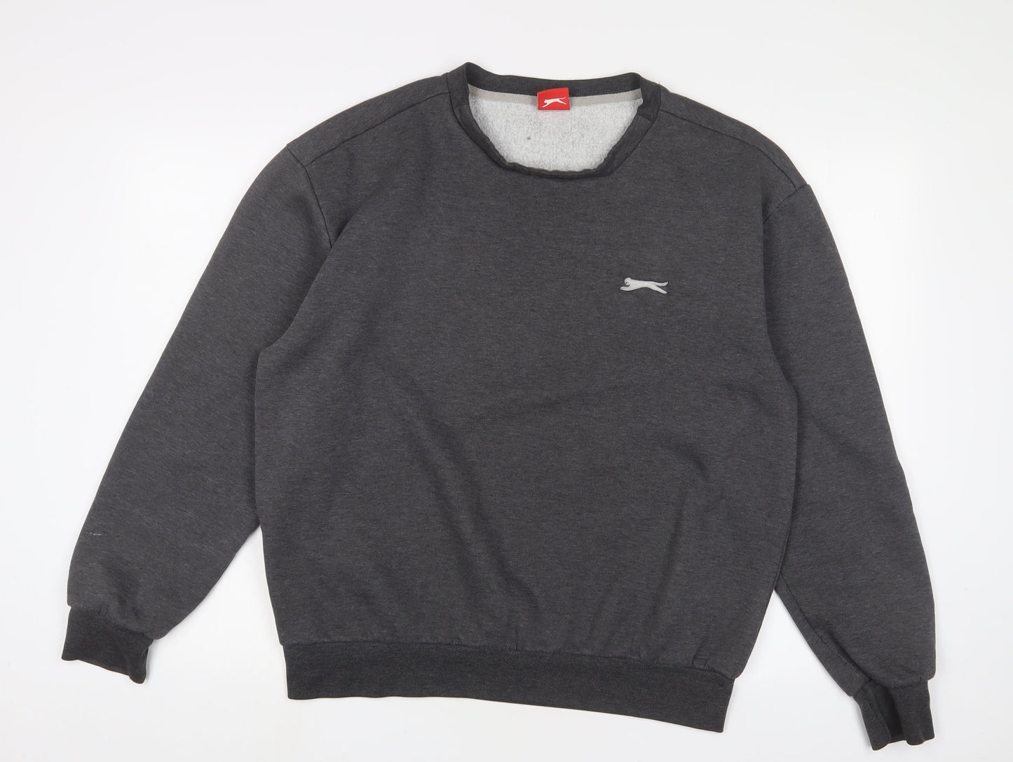 Mens UK Size L Slazenger Grey Pullover Sweatshirt