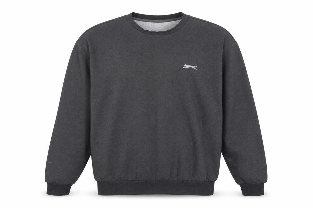Mens UK Size L Slazenger Grey Pullover Sweatshirt