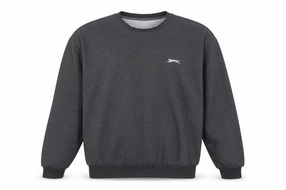 Mens UK Size L Slazenger Grey Pullover Sweatshirt