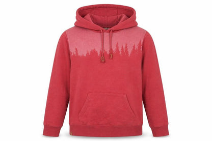 Wear your impact Mens Red Cotton Pullover Hoodie Size L