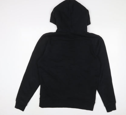 Mens UK Size S Jack Wills Black Pullover Hoodie