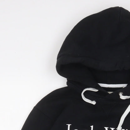 Mens UK Size S Jack Wills Black Pullover Hoodie