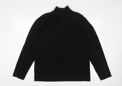 Mens UK Size L Duck and Cover Black Pullover Sweatshirt