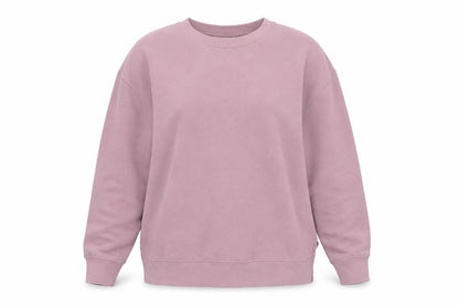 Topshop Womens Pink Cotton Pullover Sweatshirt Size XS Pullover
