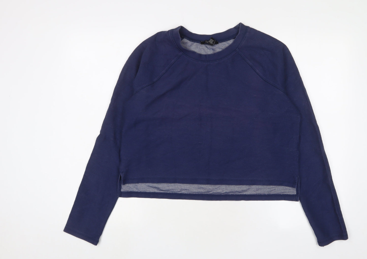 Womens UK Size L FOREVER 21 Blue Pullover Sweatshirt