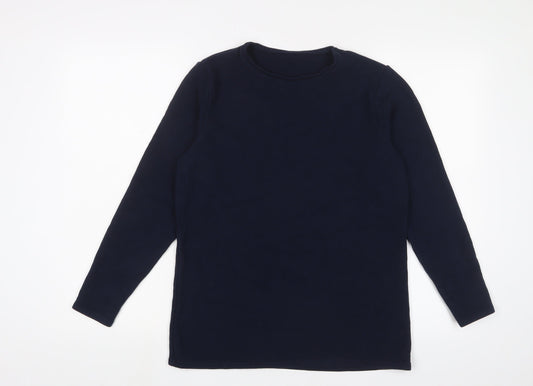 Womens UK Size 20 Marks and Spencer Blue Pullover Sweatshirt