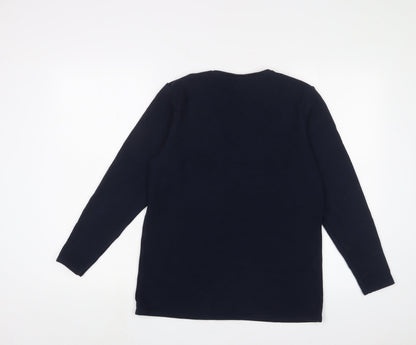 Womens UK Size 20 Marks and Spencer Blue Pullover Sweatshirt