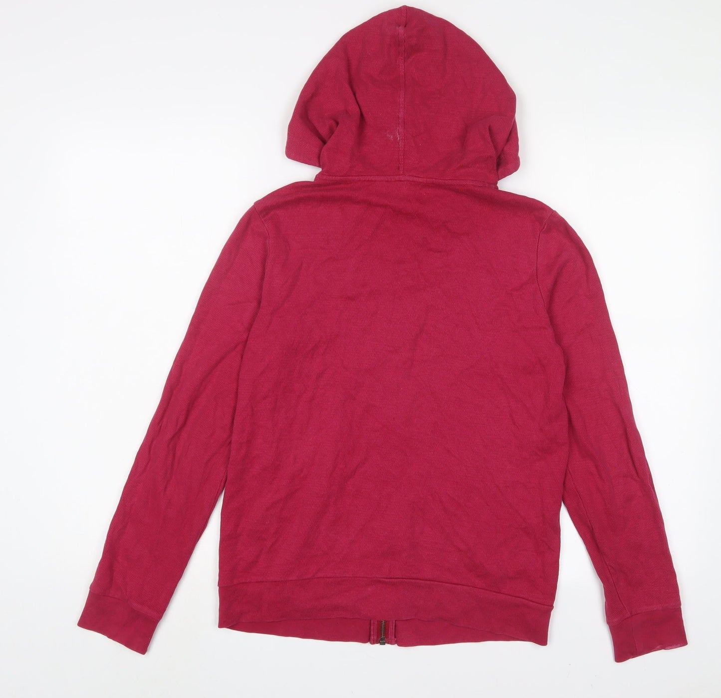 Womens UK Size 8 NEXT Pink Full Zip Hoodie