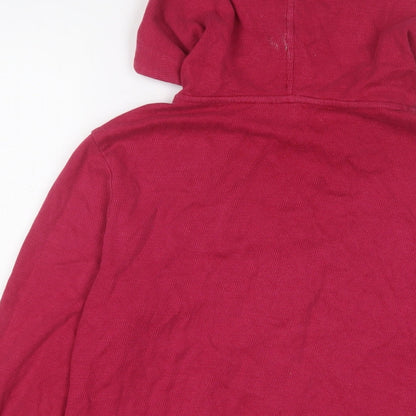 Womens UK Size 8 NEXT Pink Full Zip Hoodie