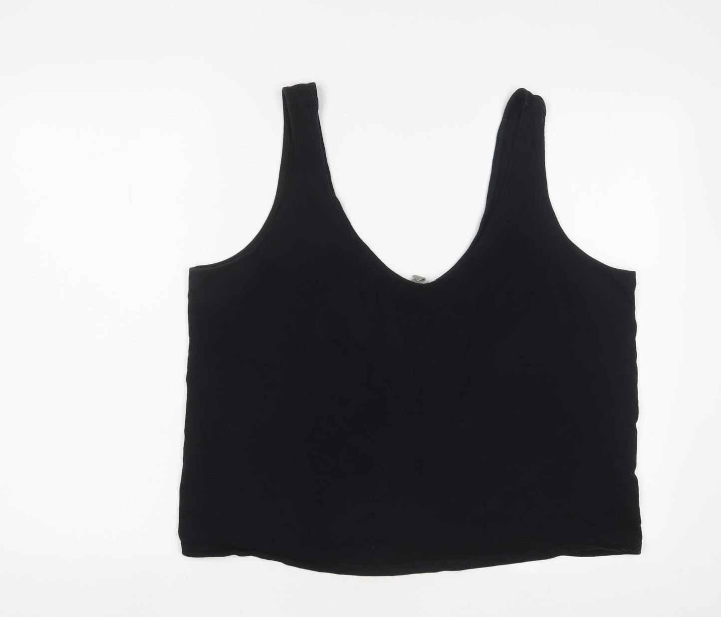 Womens UK Size 14 ASOS Black Camisole Tank