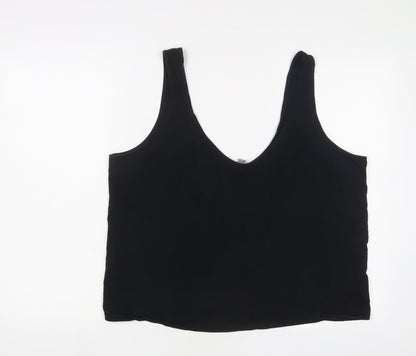 Womens UK Size 14 ASOS Black Camisole Tank