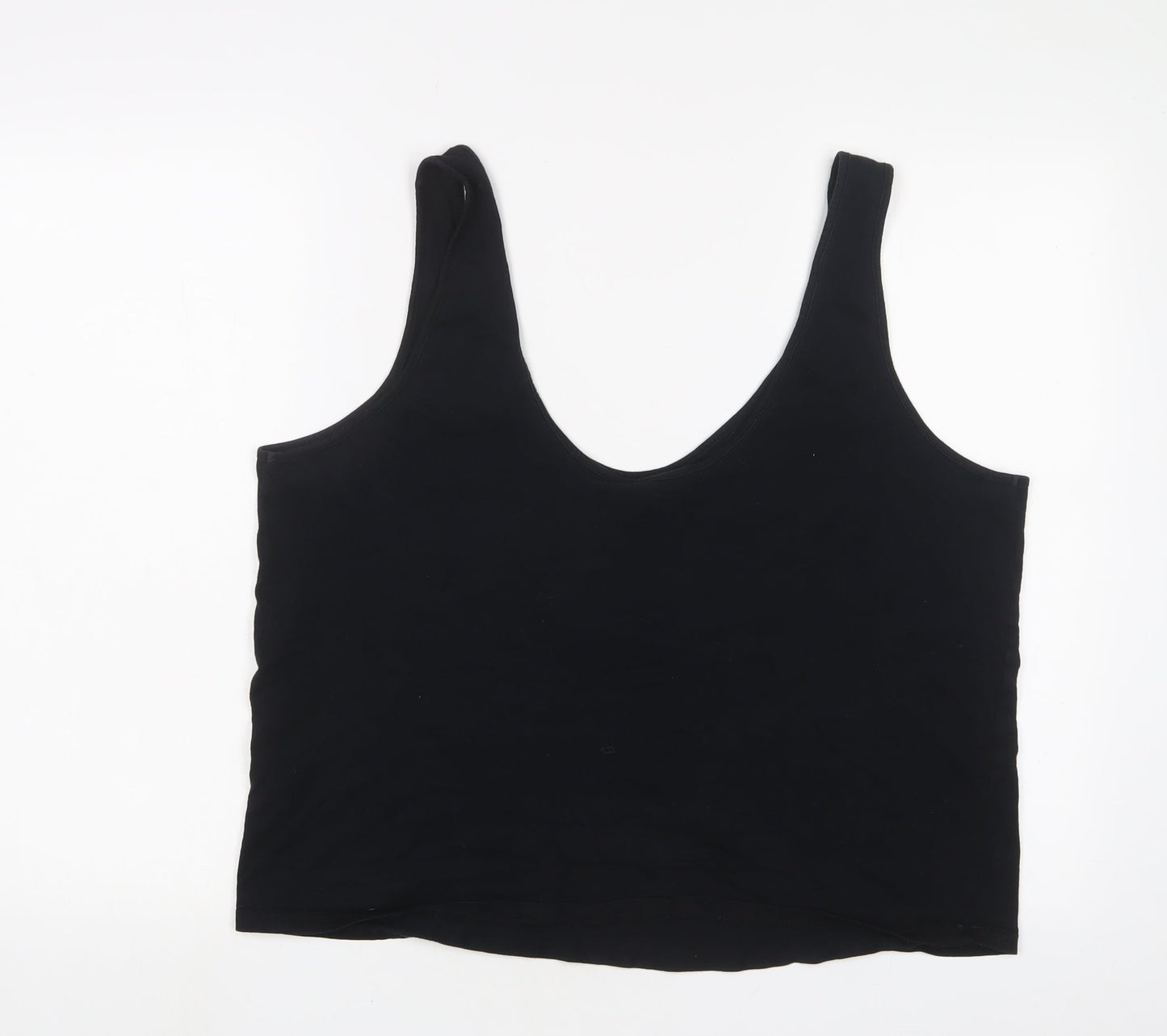 Womens UK Size 14 ASOS Black Camisole Tank