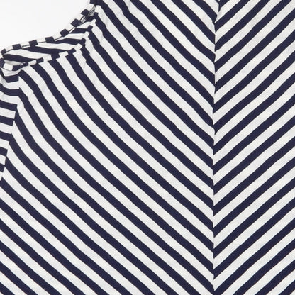 Womens UK Size 16 Marks and Spencer Blue Tunic Tank