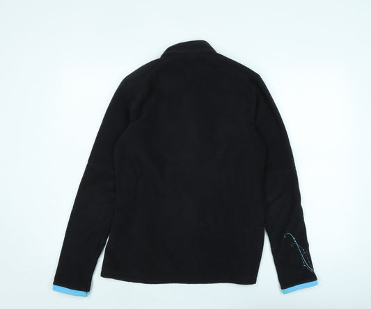 Womens UK Size M Decathalon Black Pullover Sweatshirt