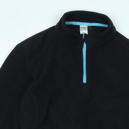 Womens UK Size M Decathalon Black Pullover Sweatshirt