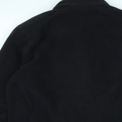 Womens UK Size M Decathalon Black Pullover Sweatshirt