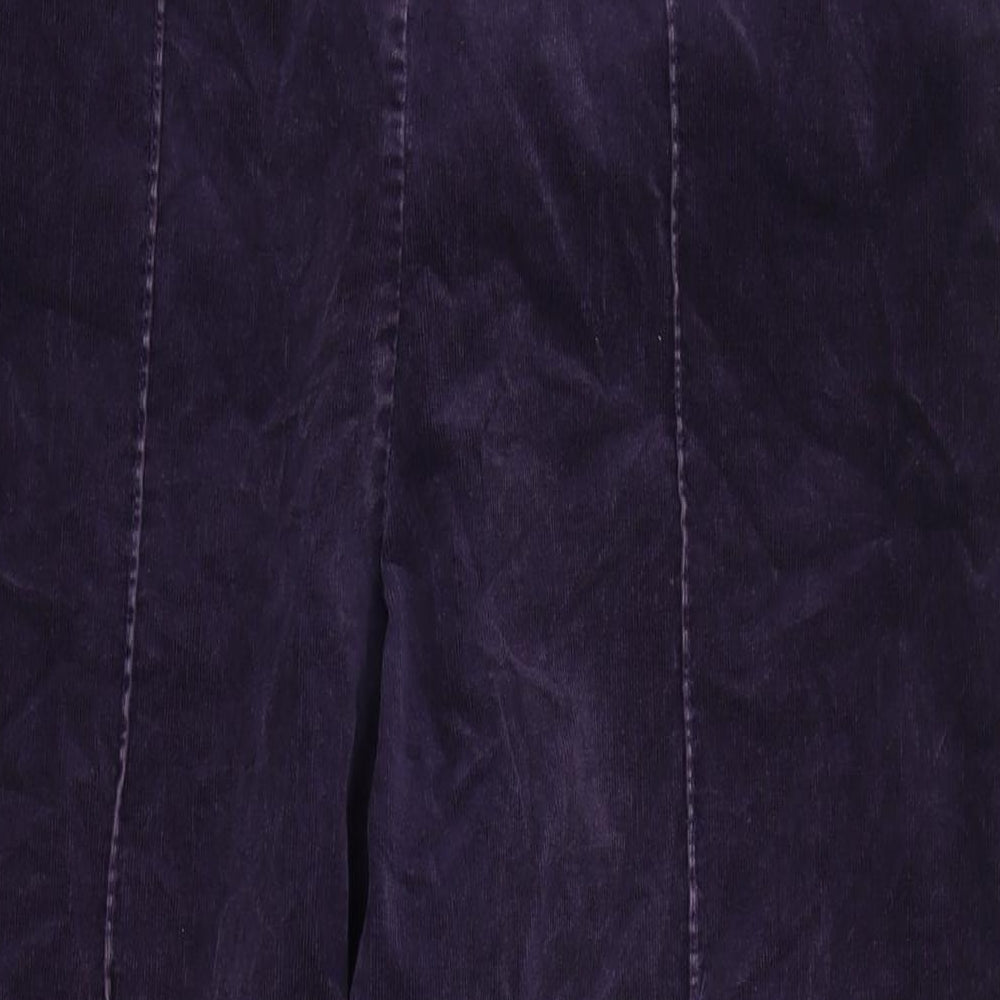 Womens UK Size 34 in Marks and Spencer Regular Fit  Purple Trousers