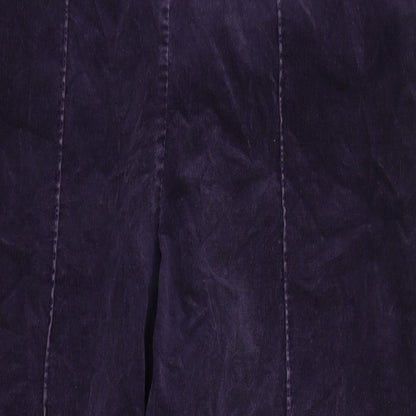 Womens UK Size 34 in Marks and Spencer Regular Fit  Purple Trousers