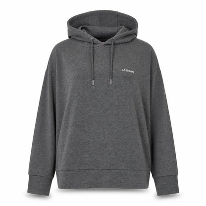 Womens UK Size L LA Gear Grey Pullover Hoodie