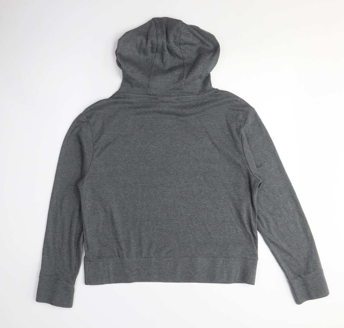 Womens UK Size L LA Gear Grey Pullover Hoodie