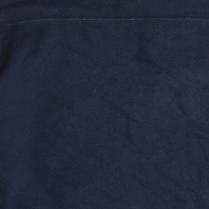 Mens UK Size XL Champion Blue Henley Sweatshirt