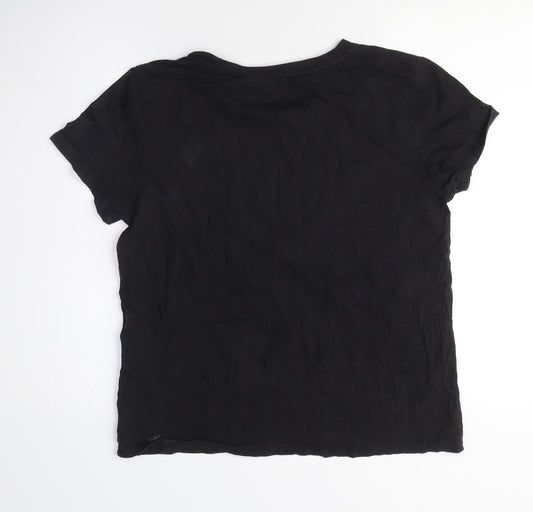Levi's Black M T-Shirt Unisex Adults Crew Neck