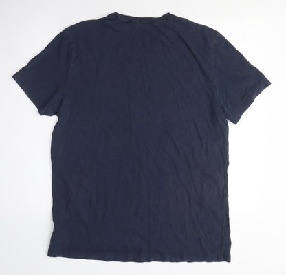 Mens UK Size M Gap Blue  T-Shirt