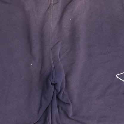 Adidas Men's Purple Sweat Shorts - Medium