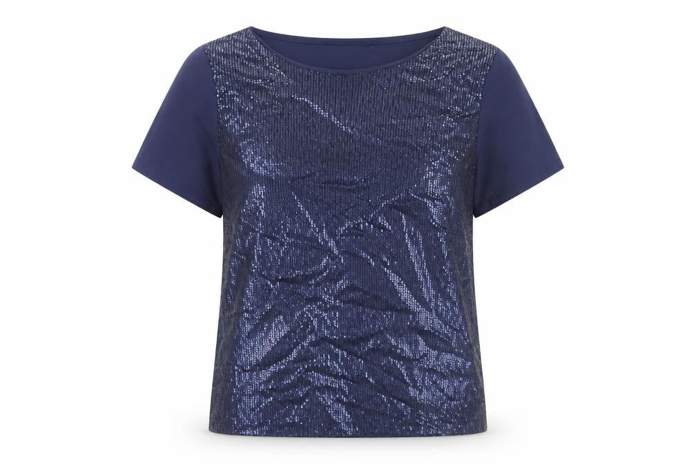 Womens UK Size 12 Dorothy Perkins Blue Basic T-Shirt