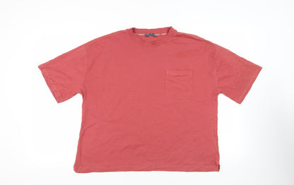Womens UK Size 16 GOODMOVE Pink Basic T-Shirt