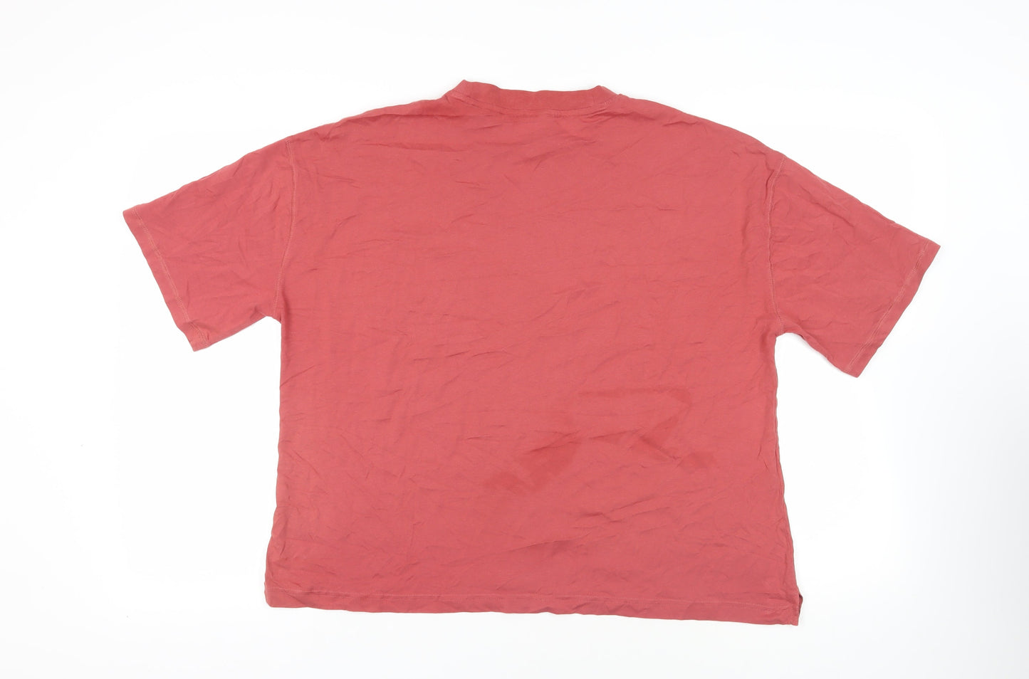 Womens UK Size 16 GOODMOVE Pink Basic T-Shirt