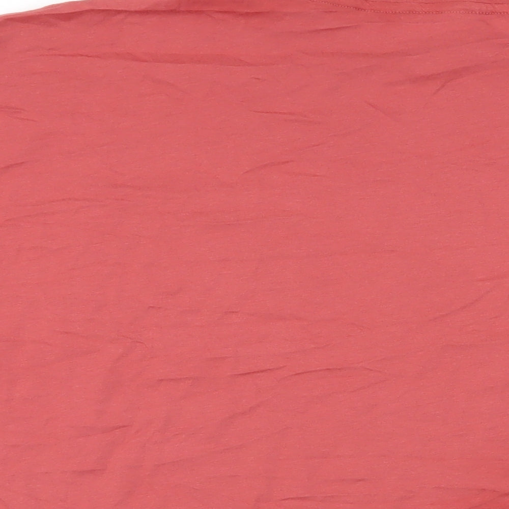 Womens UK Size 16 GOODMOVE Pink Basic T-Shirt