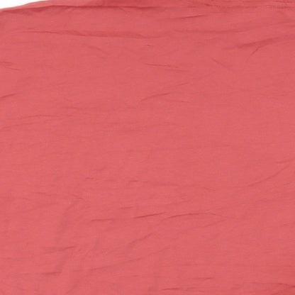 Womens UK Size 16 GOODMOVE Pink Basic T-Shirt