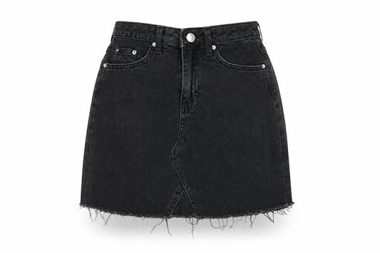 Womens UK Size 6 H&M Mini Denim Skirt