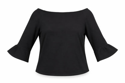 Womens UK Size 14 Marks and Spencer Black Basic Blouse