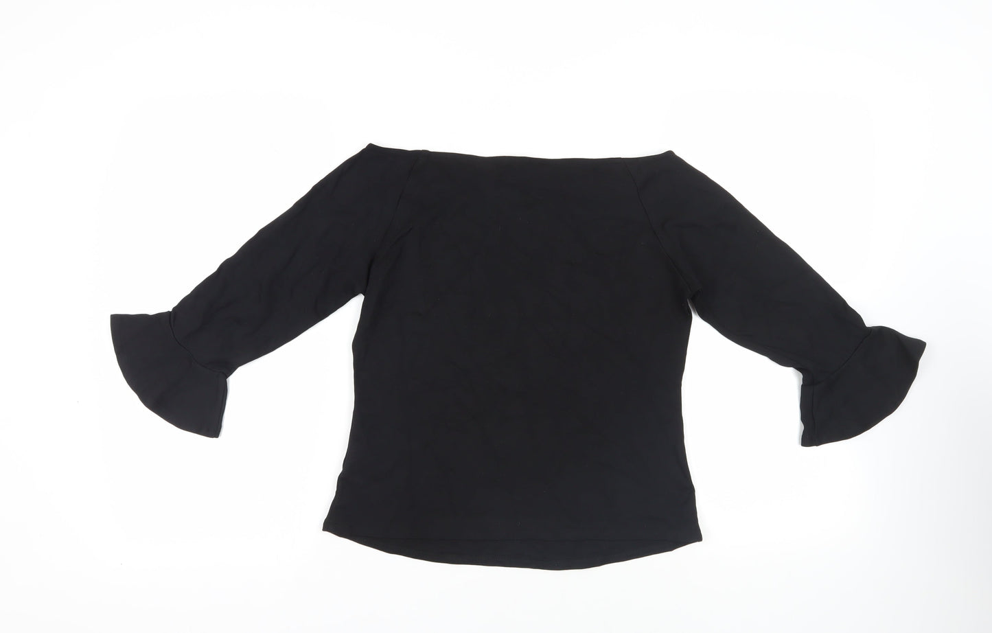 Womens UK Size 14 Marks and Spencer Black Basic Blouse