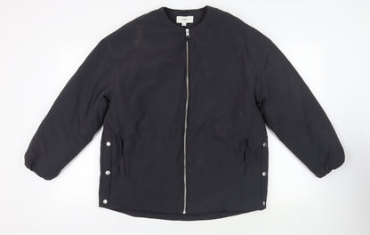 Mens UK Size M Marks and Spencer Black Jacket
