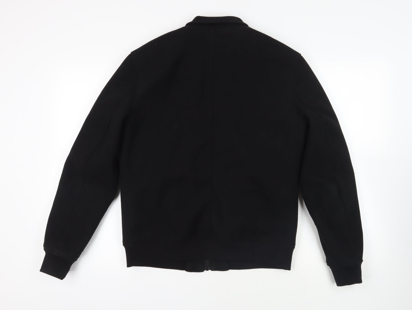 Mens UK Size S Marks and Spencer Black Bomber Jacket