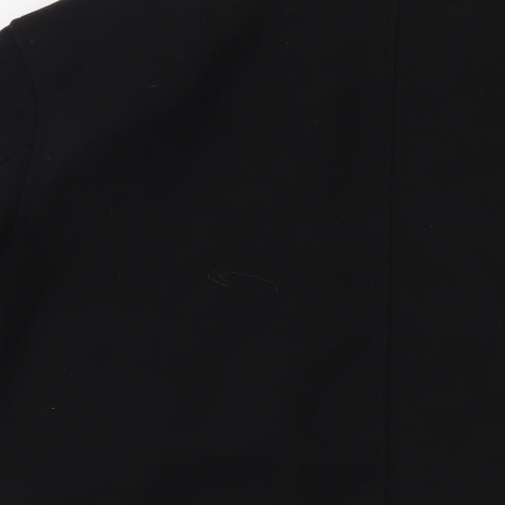 Mens UK Size S Marks and Spencer Black Bomber Jacket
