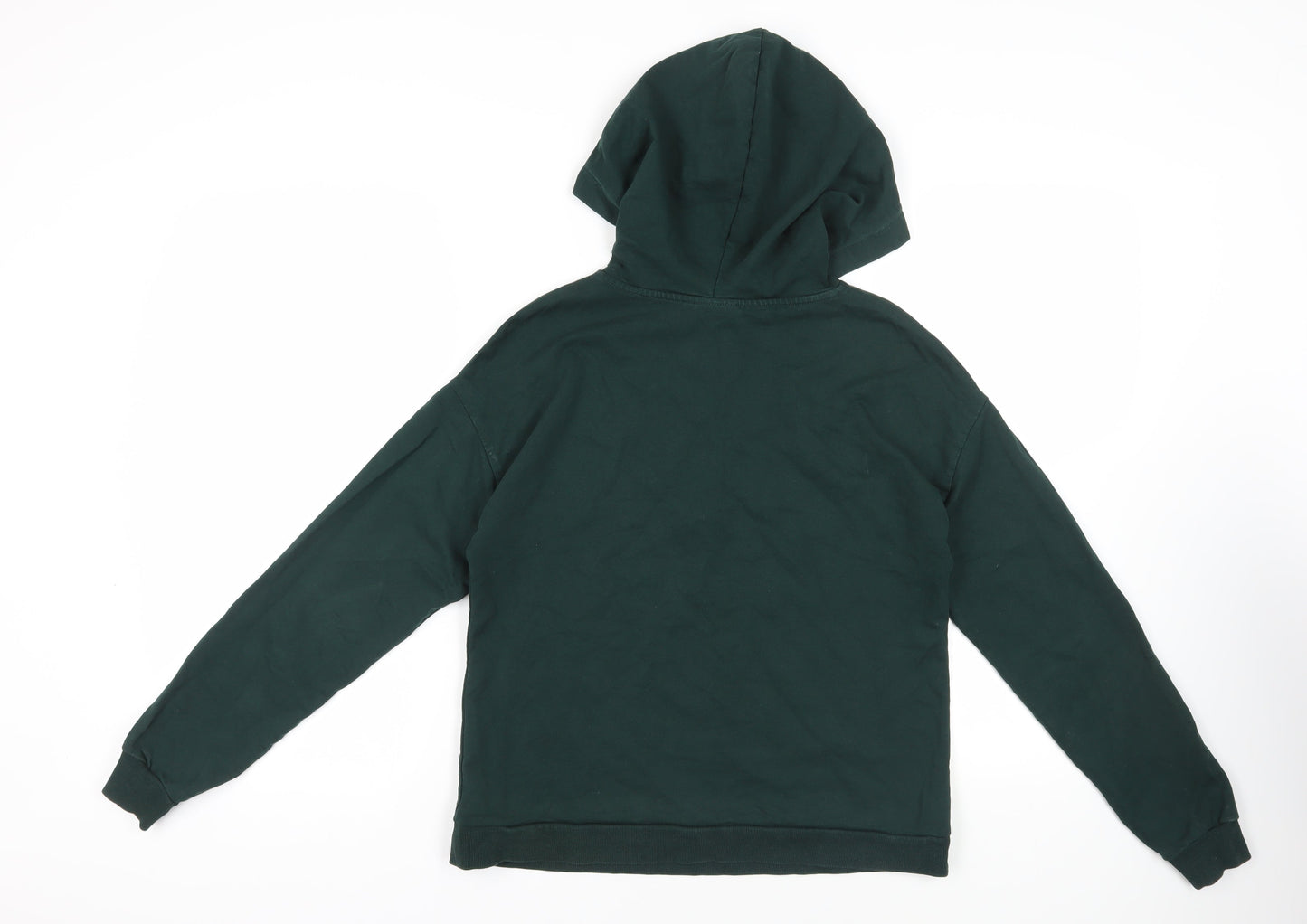 Womens UK Size 4 ASOS Green Pullover Hoodie