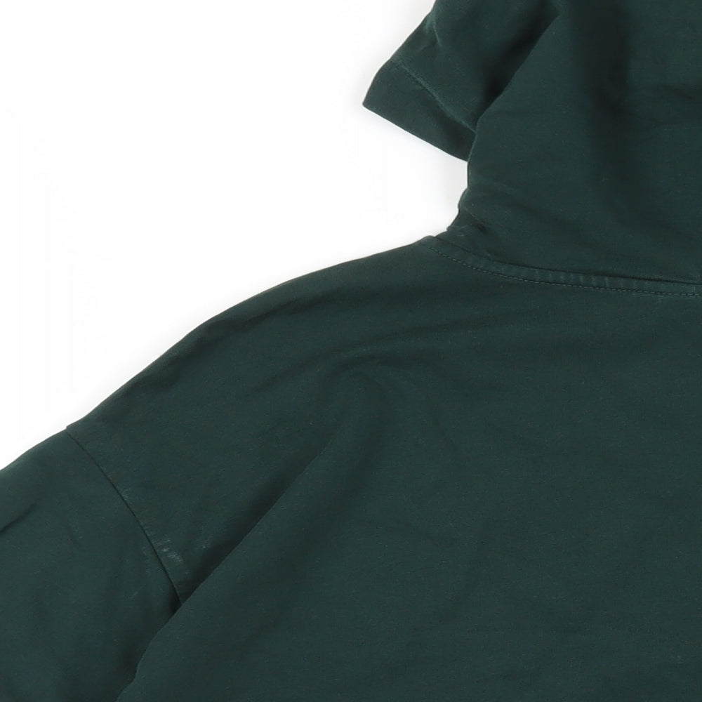 Womens UK Size 4 ASOS Green Pullover Hoodie