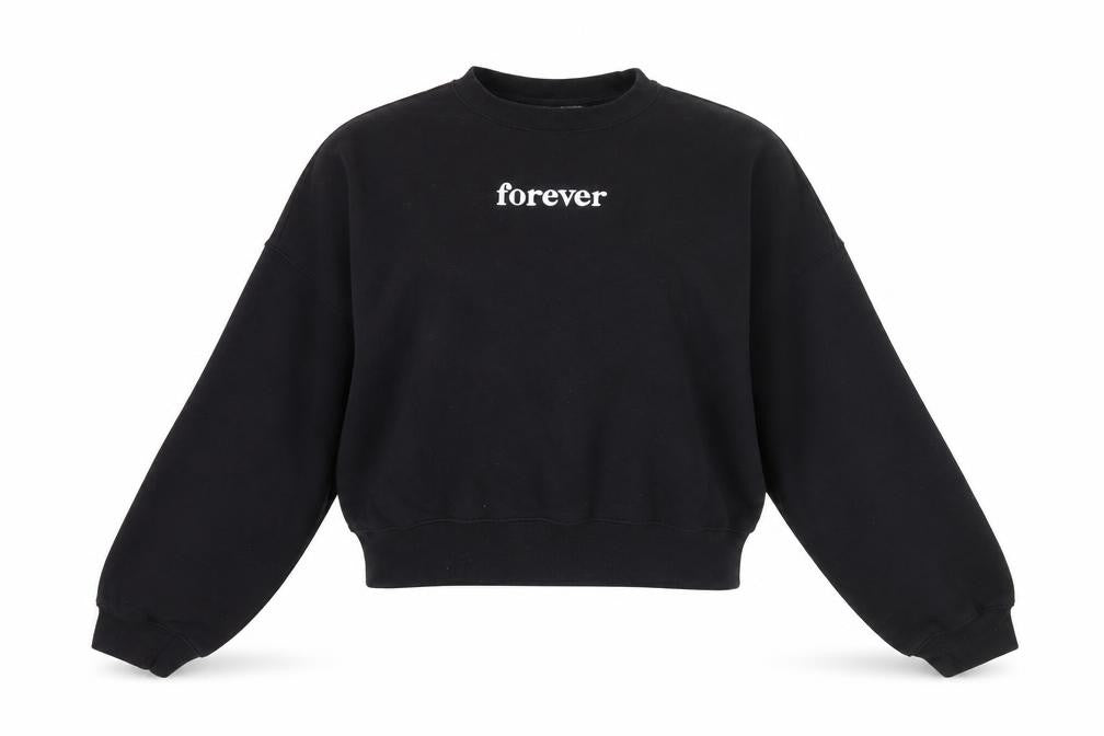 Womens UK Size S Divided by H&M Black Pullover Sweatshirt