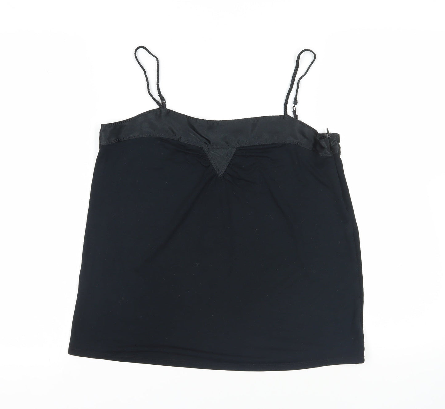 Womens UK Size M Gap Black Camisole Tank